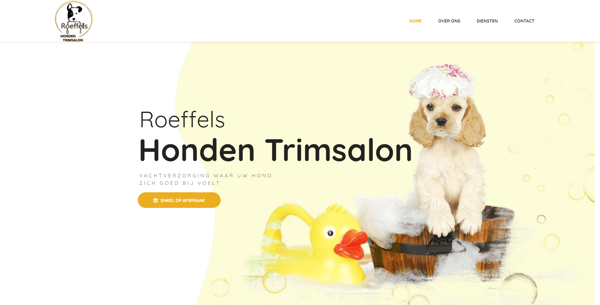 roeffels nybe dieren trimsalon sector website maken