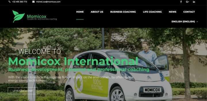 blog bericht screenshot website momicox klant michel blog bericht screenshot website momicox klant michel