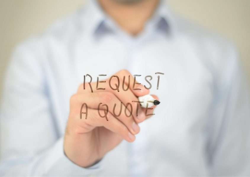 Vrijblijvend offerte aanvragen