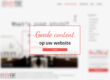 Website content
