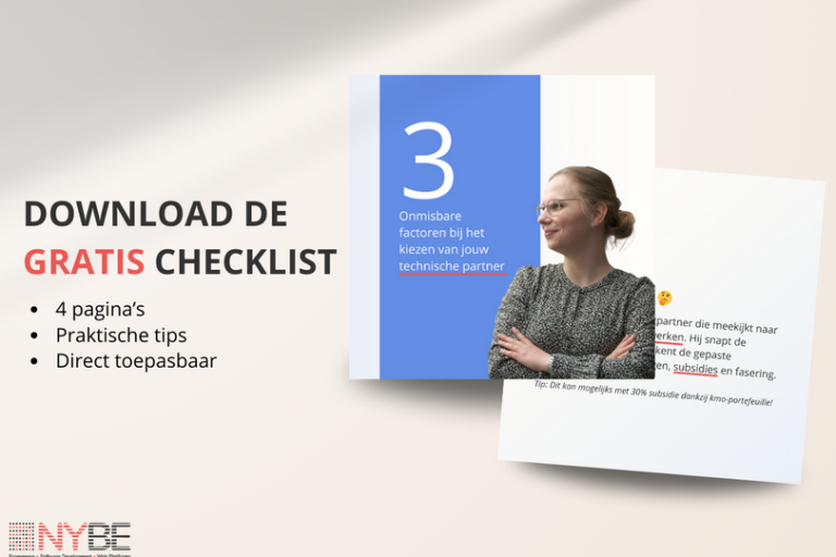 gratis checklist onmisbare tips voor technische partner nybe gratis checklist onmisbare tips voor technische partner nybe