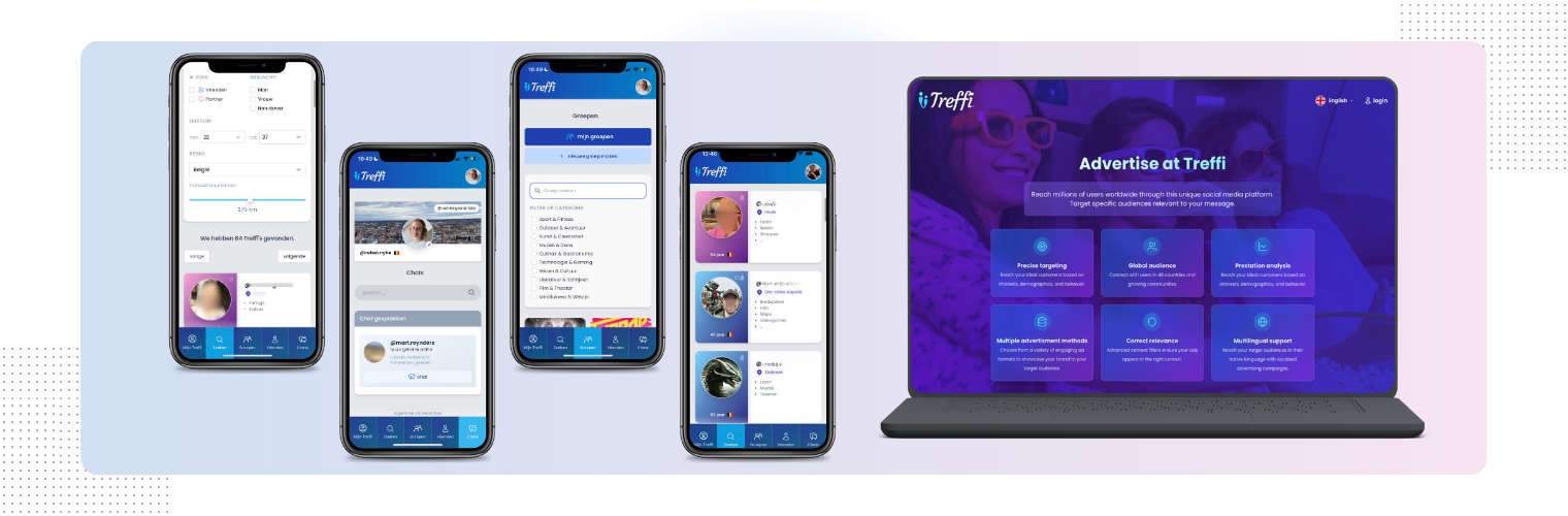 NYBE Hasselt software op maat Treffi project realisatie banner