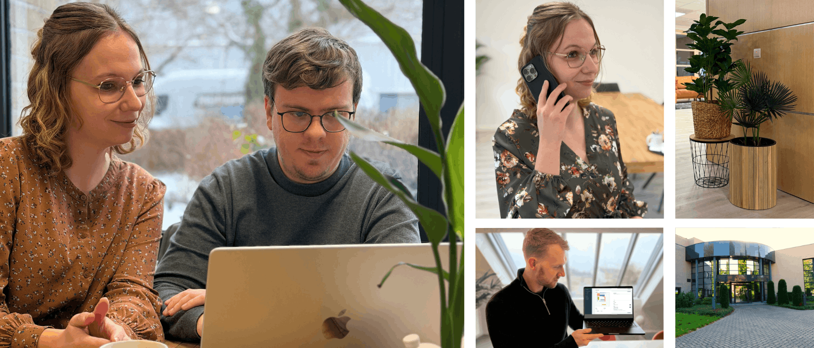NYBE professionele software in Hasselt collage medewerkers team