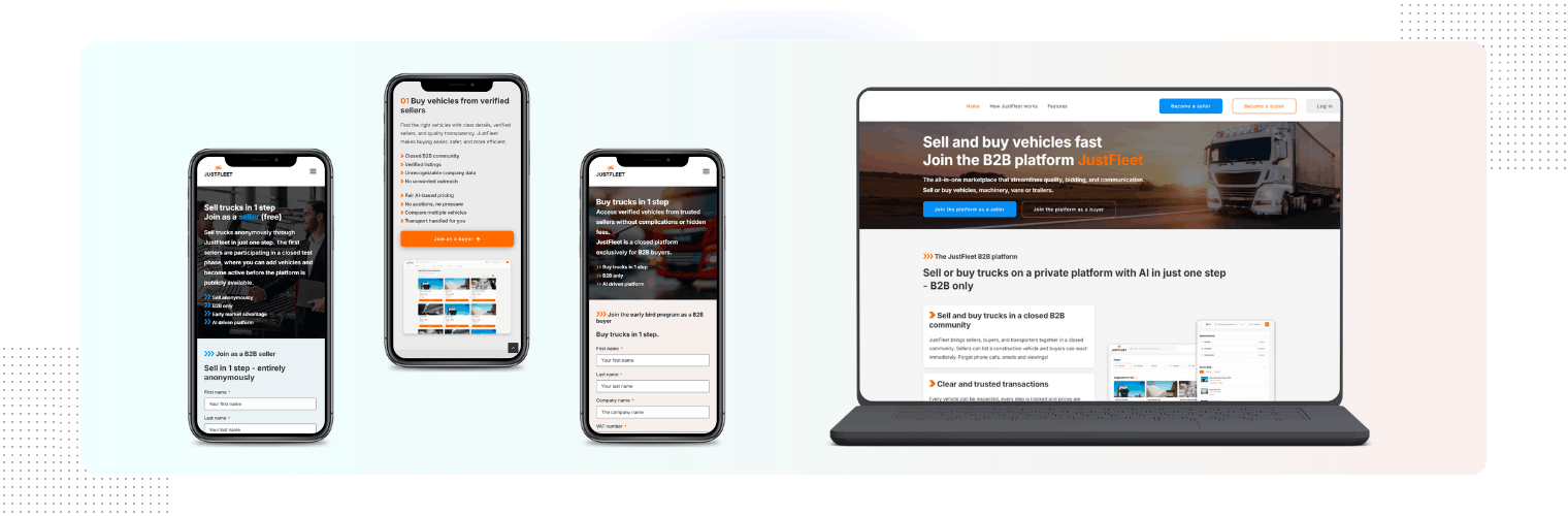NYBE Hasselt software op maat Justfleet project realisatie banner (2) (1)